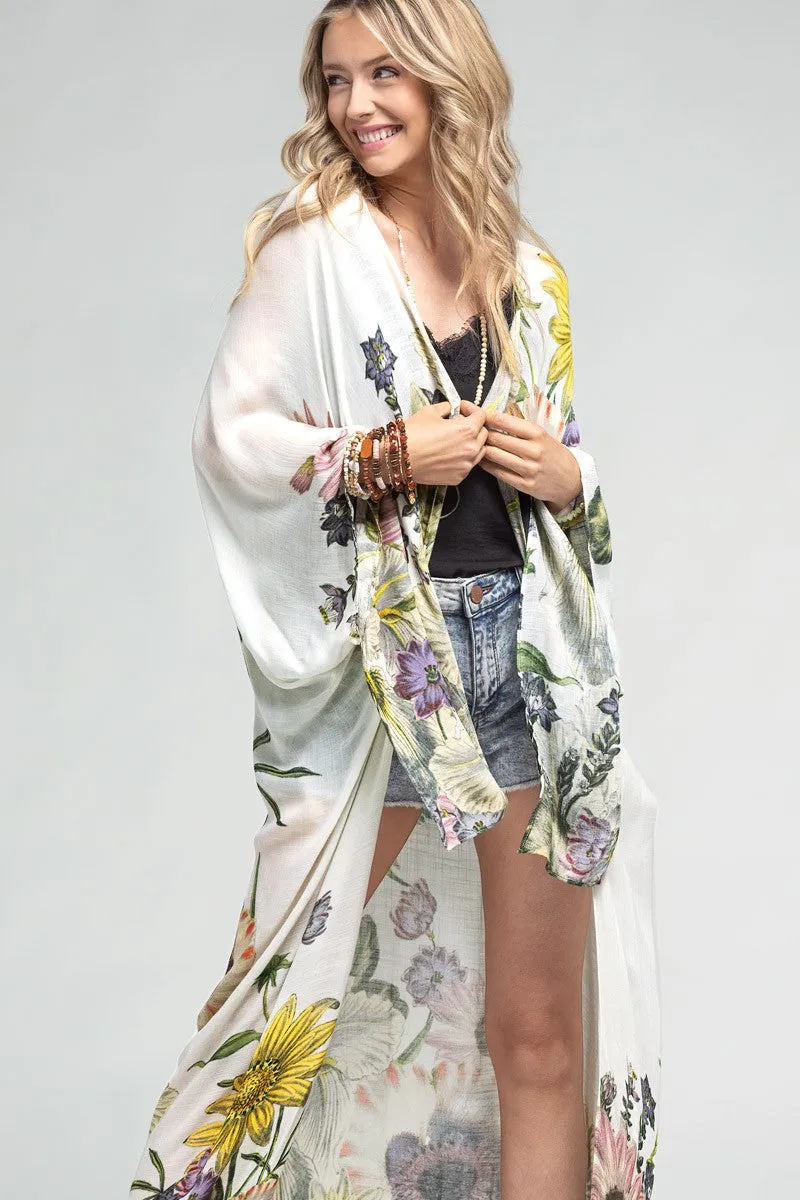 Airy Duster Kimono