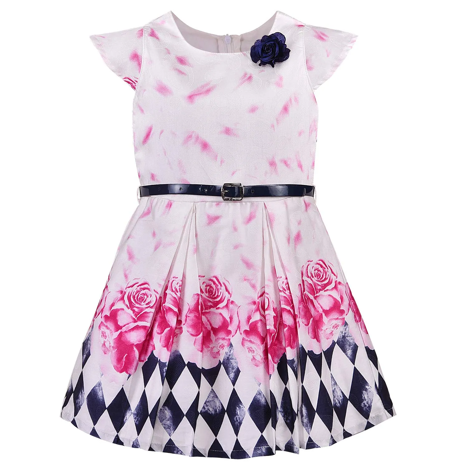 Baby Girls Dress Frock-bxa256pnk