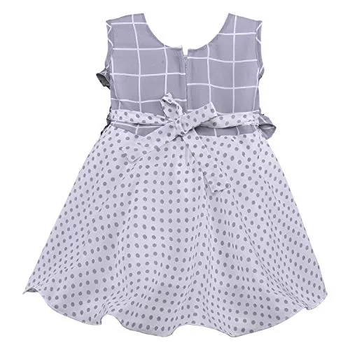 Baby Girls Dress Frock-fe2813gry all