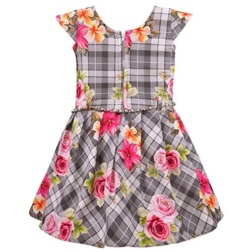 Baby Girls Frock Dress-fe2807rd