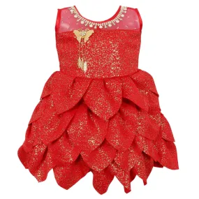 Baby Girls Party Wear Frock Dress Fe2441rd