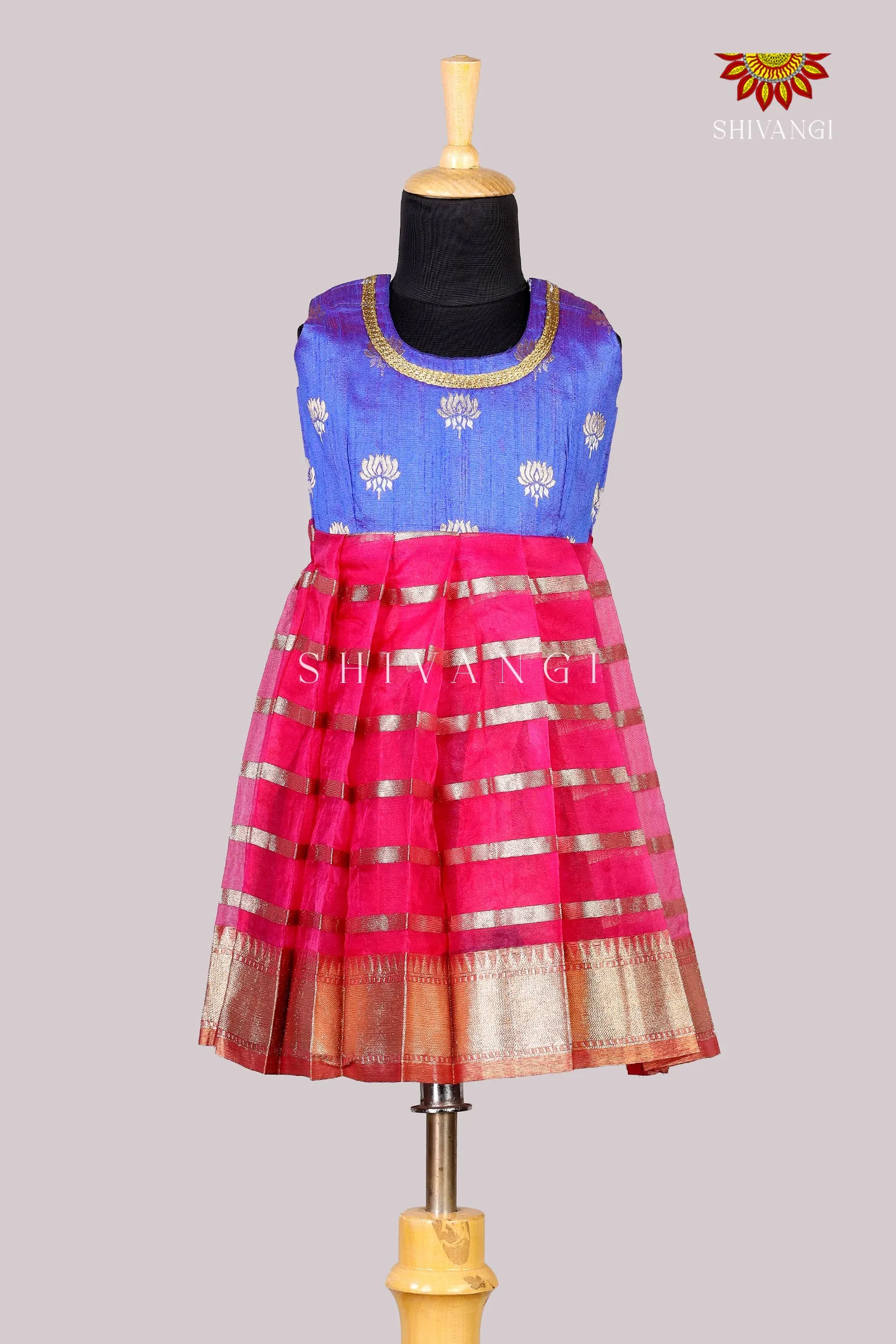 Blue Meadows Girl Baby Frock