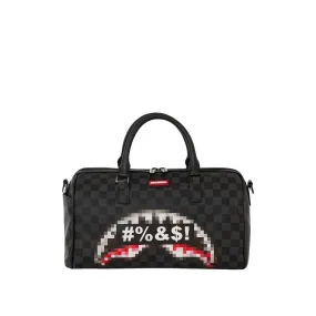 Borsa Sprayground 'What The Beep' Shark Mini Duffle Nero