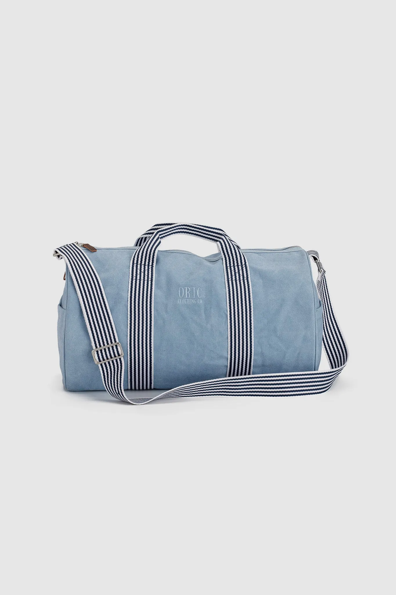 Canvas Duffle Pale Blue