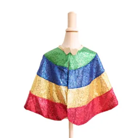 Cape Dress Up - Multicolor Sequins