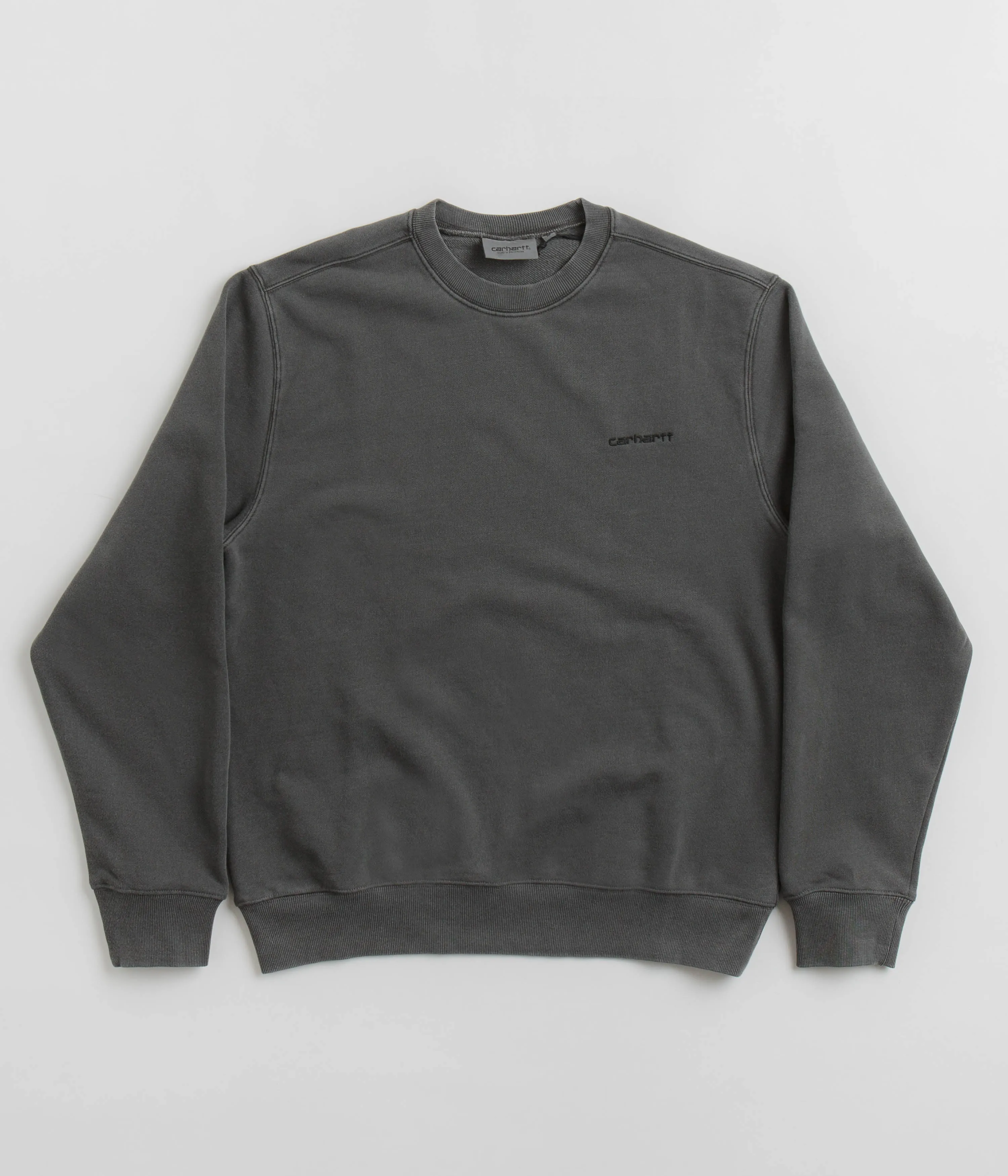 Carhartt Duster Script Crewneck Sweatshirt - Black