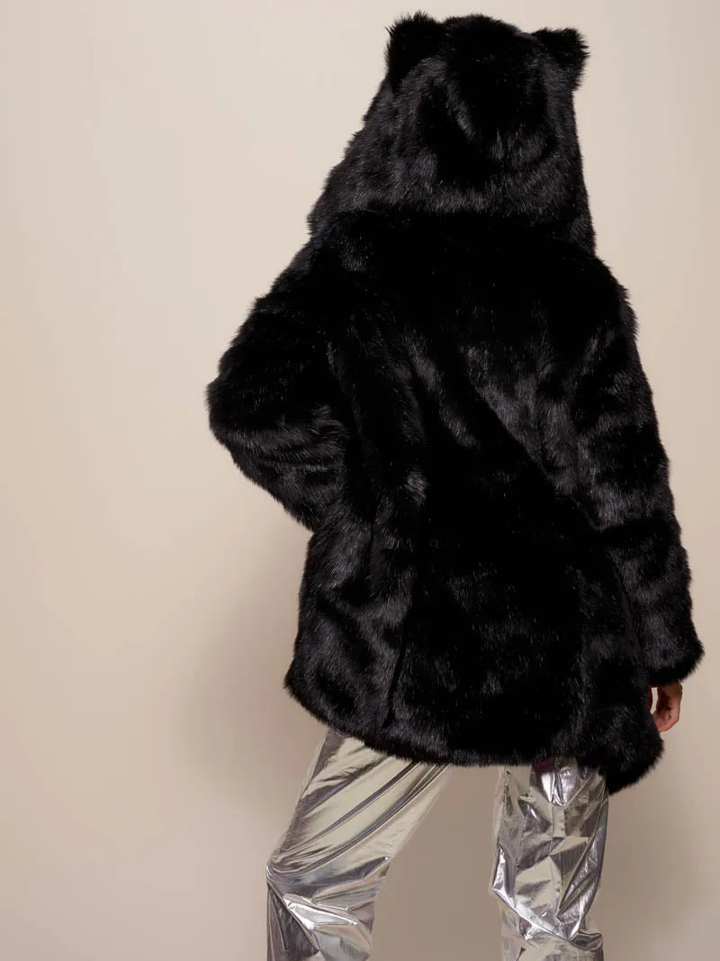 Classic Black Panther Galaxy C.E. Faux Fur Coat