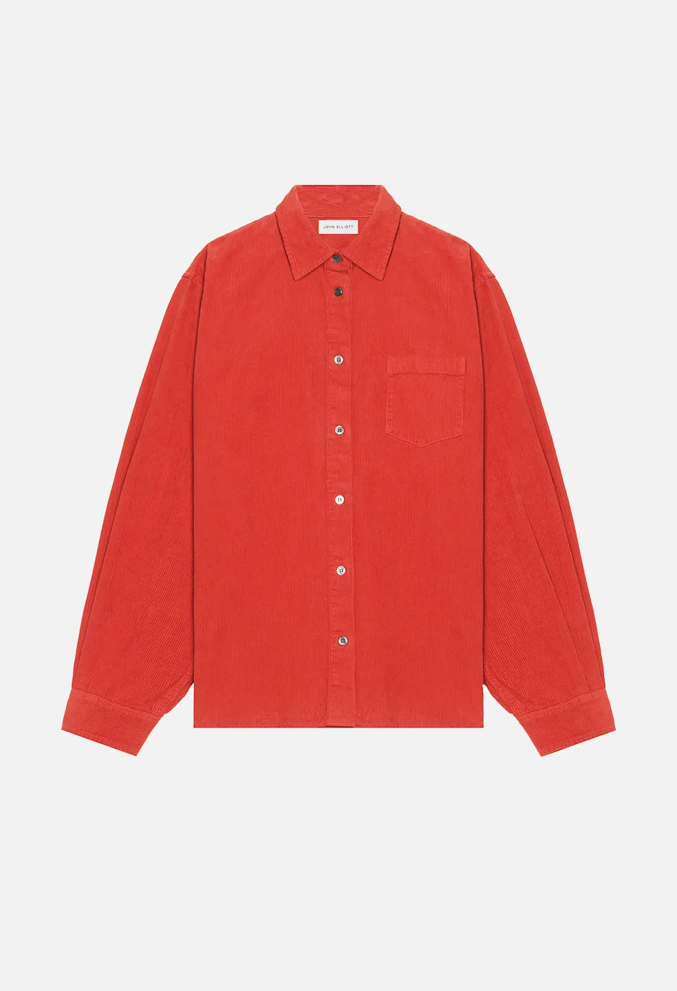 Corduroy Shirt / Cardinal