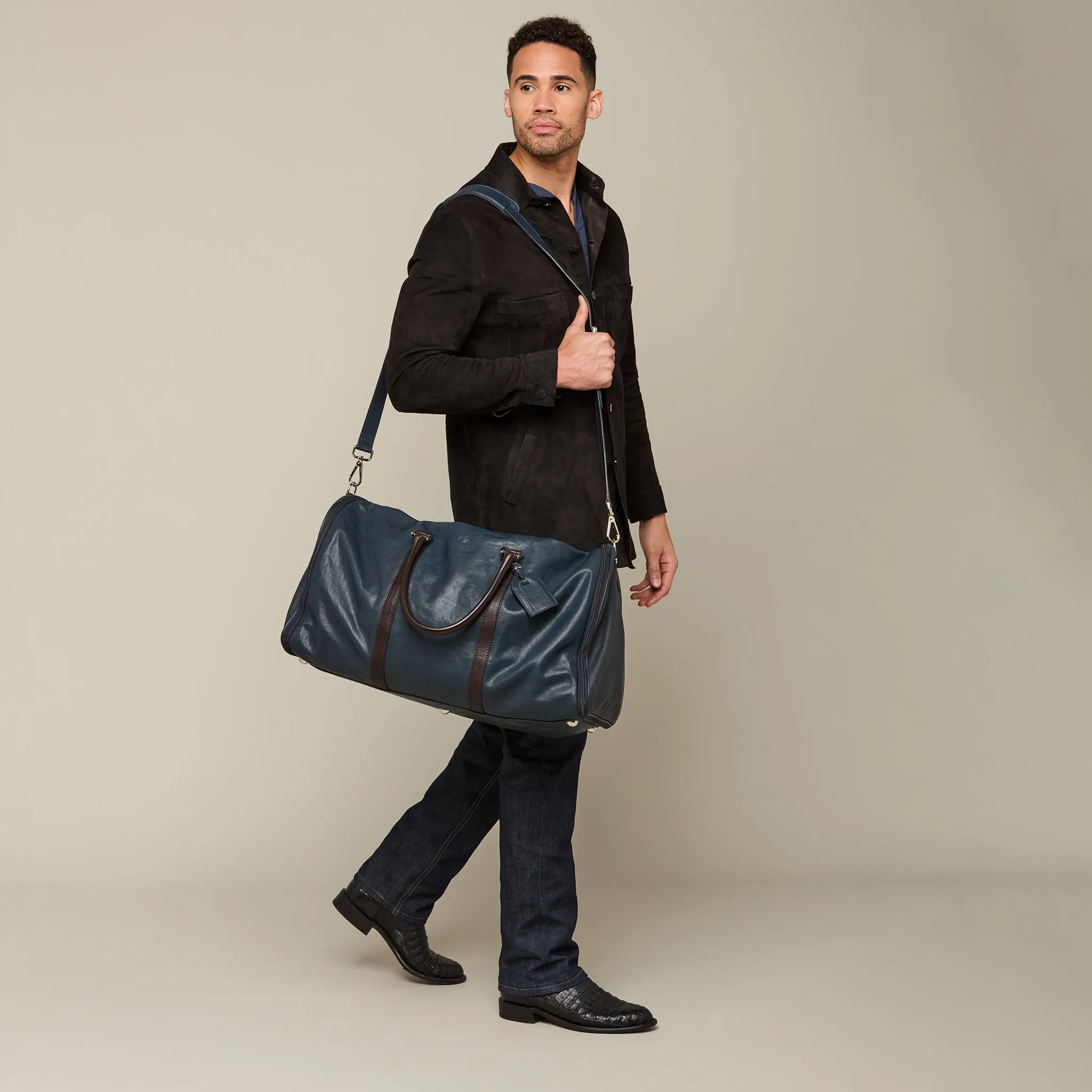 Cosimo Garment Duffle :: Navy