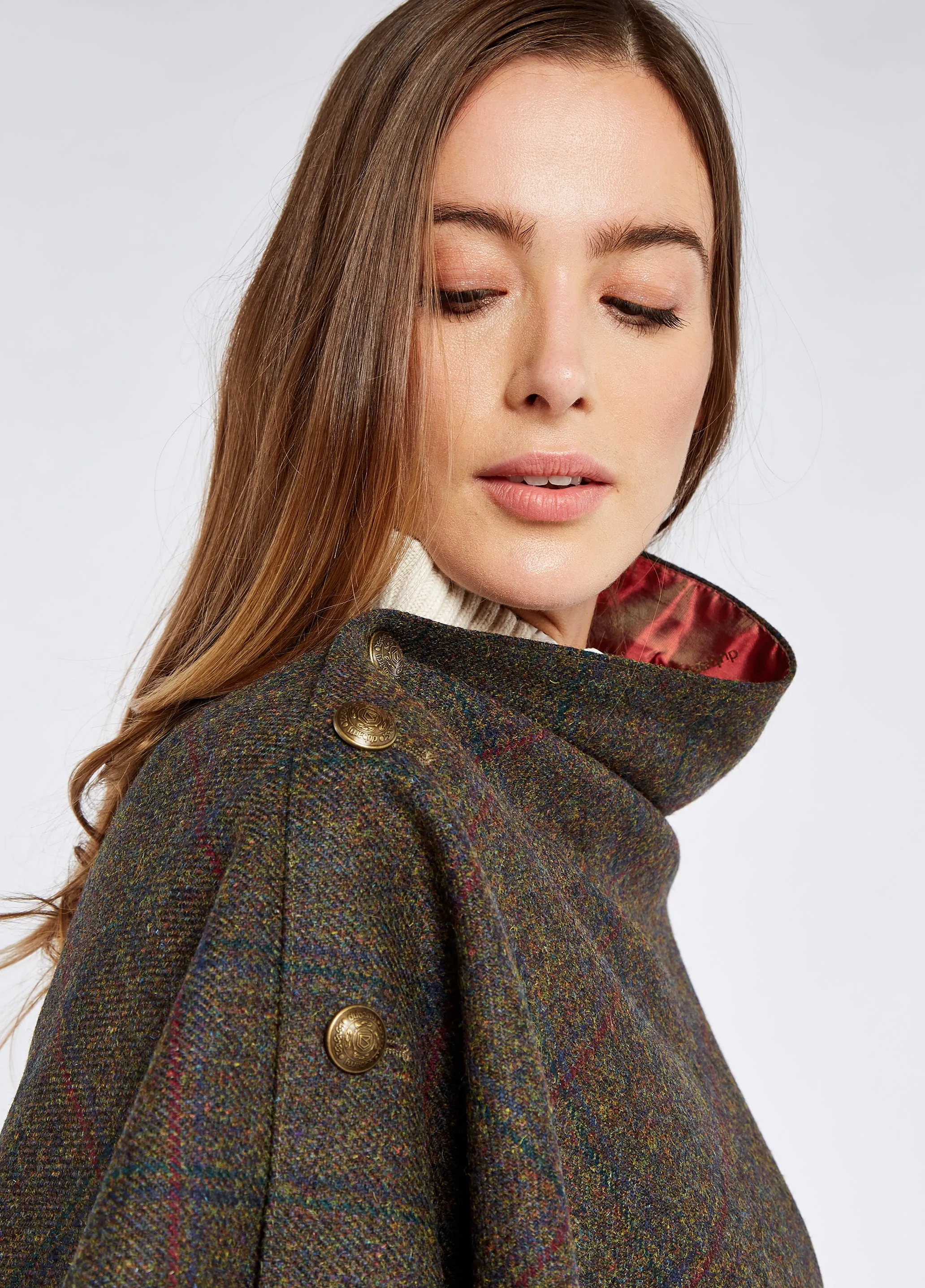 Dubarry Hazelwood Tweed Cape