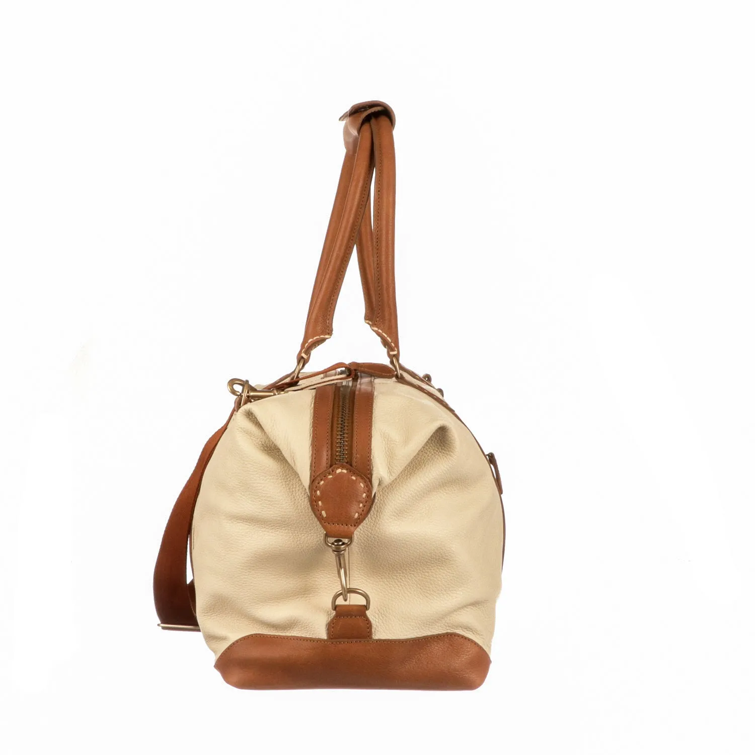 Frances Overnight Duffle :: Bone