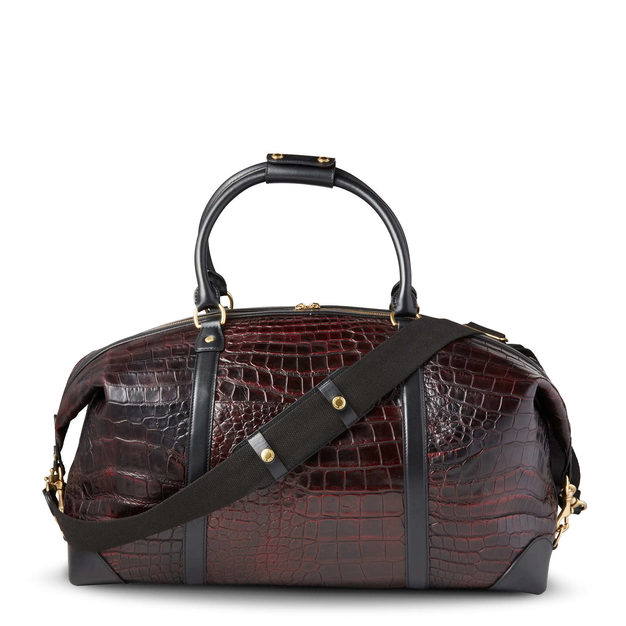 Giant Gator Duffle - Large :: Black Cherry