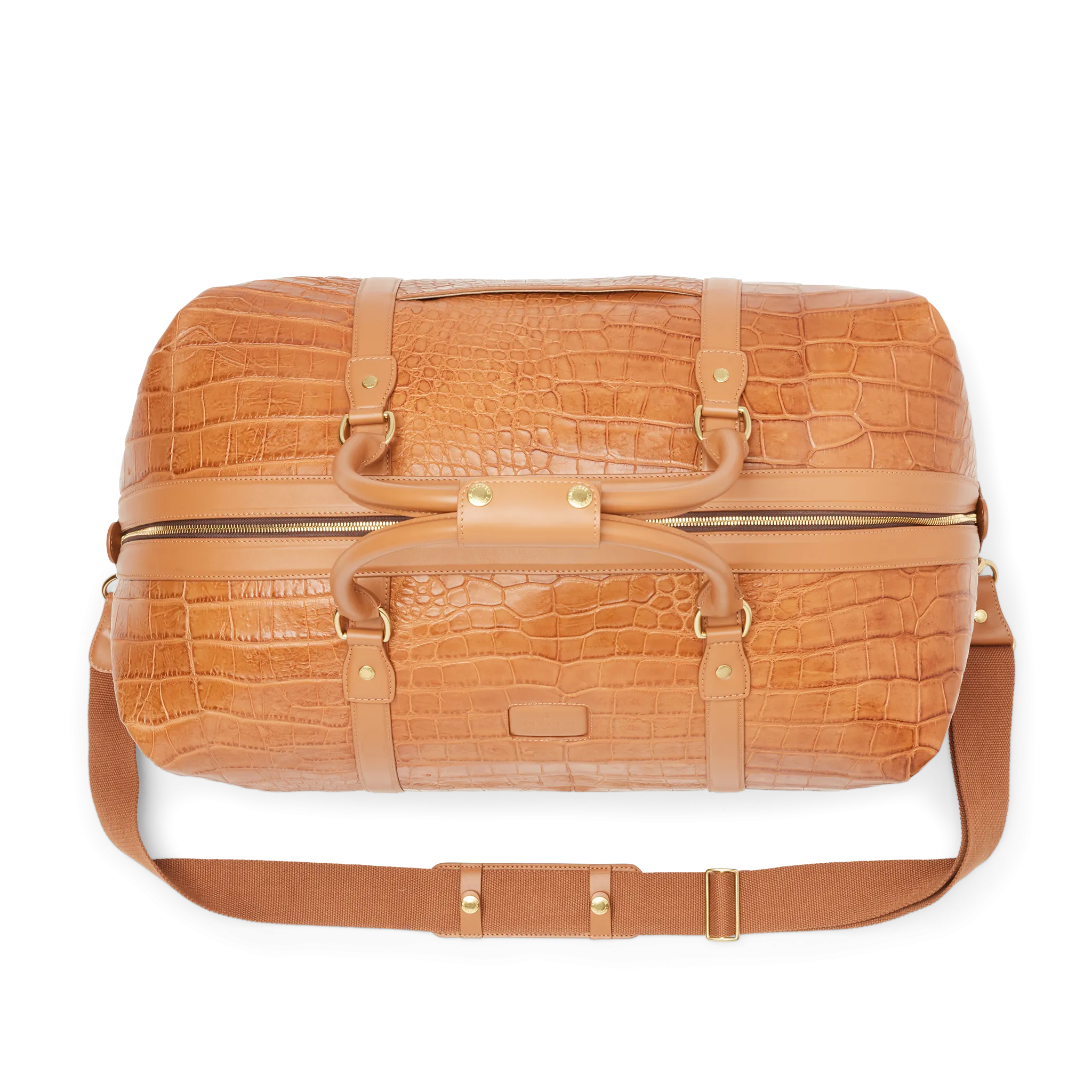 Giant Gator Duffle - Large :: Cognac/Kanga Tobac