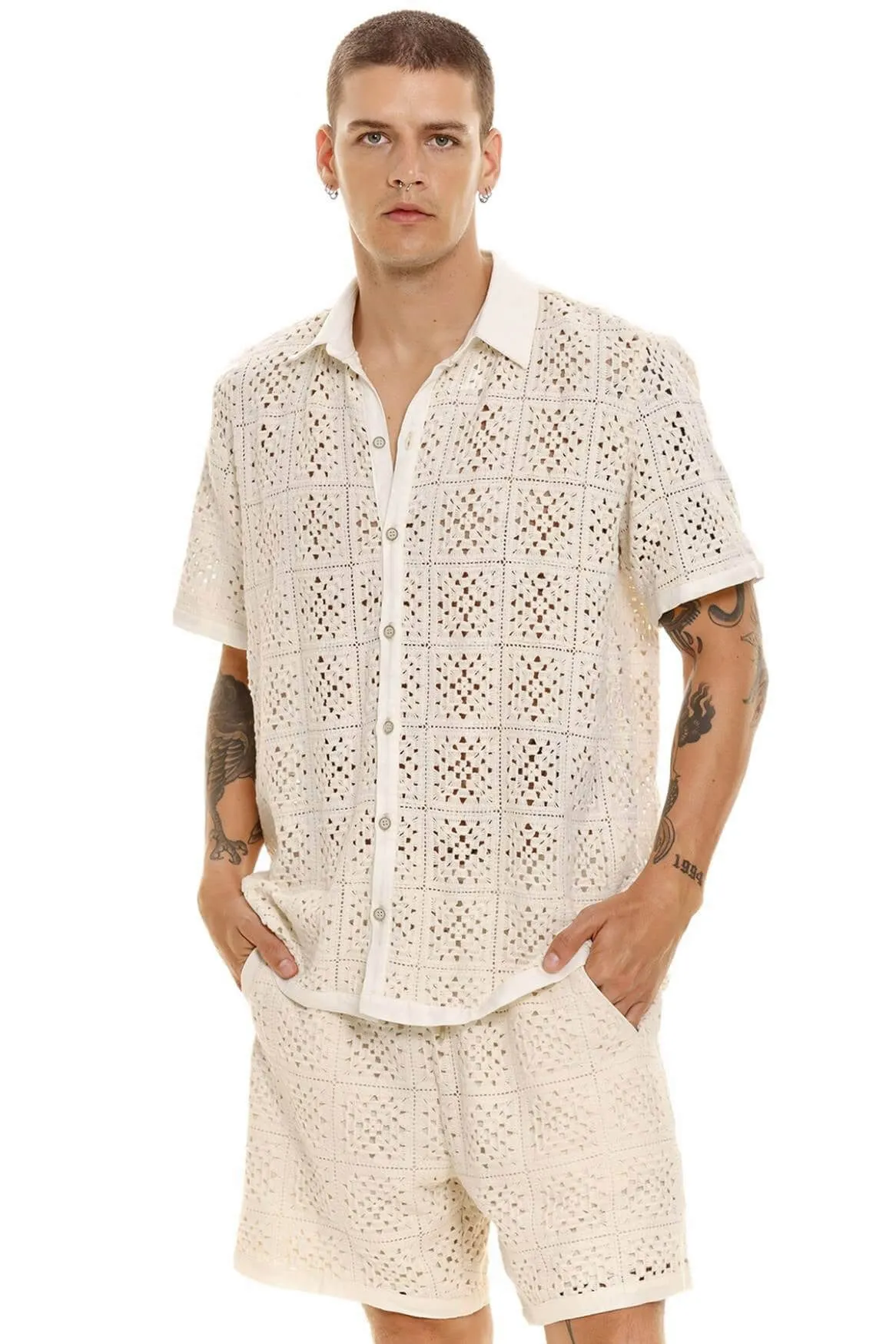 Jared Crochet Shirt