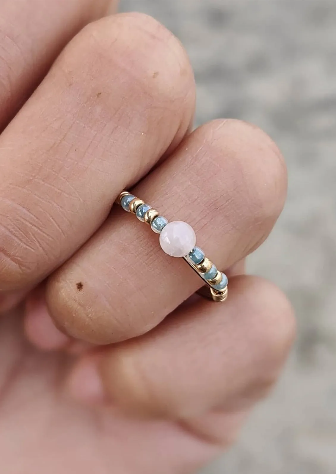 Juno Beaded Ring