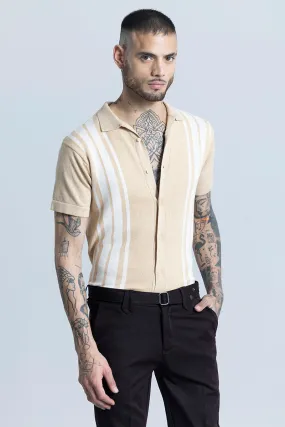 Knitline Beige Shirt