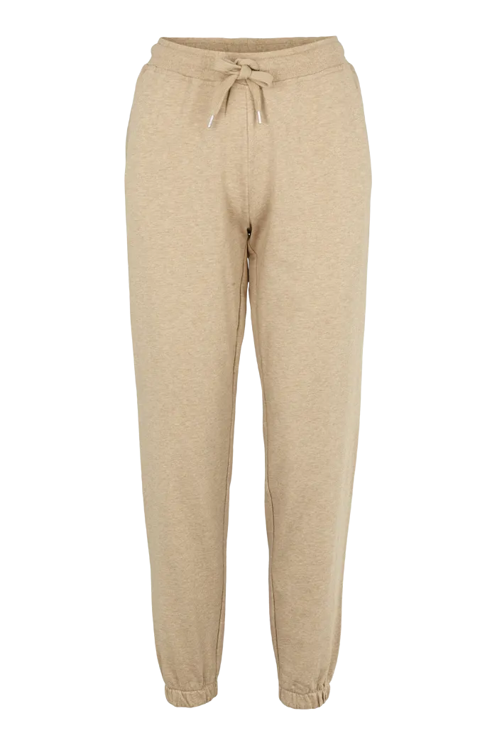 Maje Sweatpants GOTS - Camel Melange