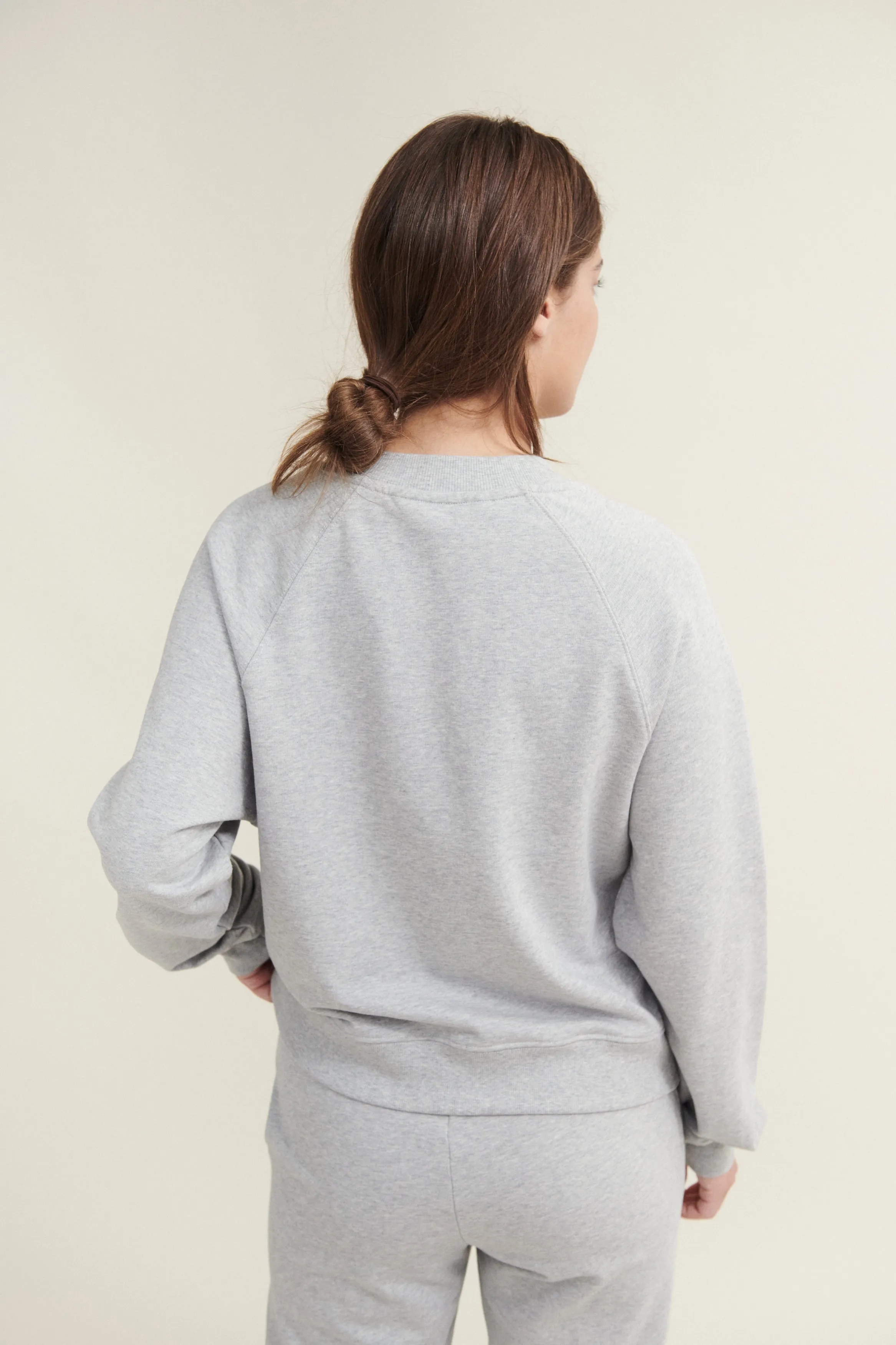 Maje Sweatshirt - Light Grey Mel.