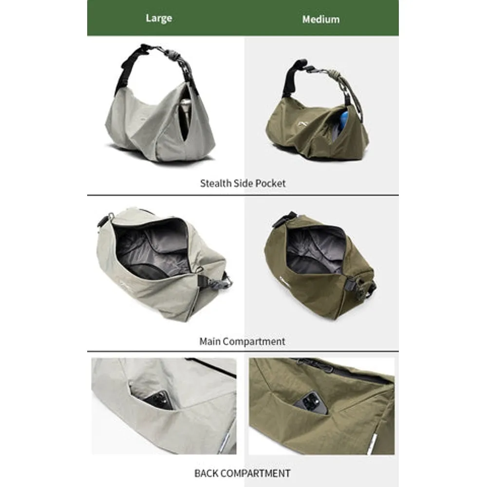 NIID NIID VIA DUAL PURPOSE DUFFLE 18L-OLIVE