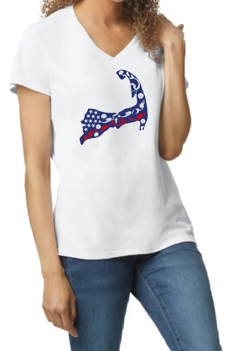 Patriotic Cape Mermaid Tee