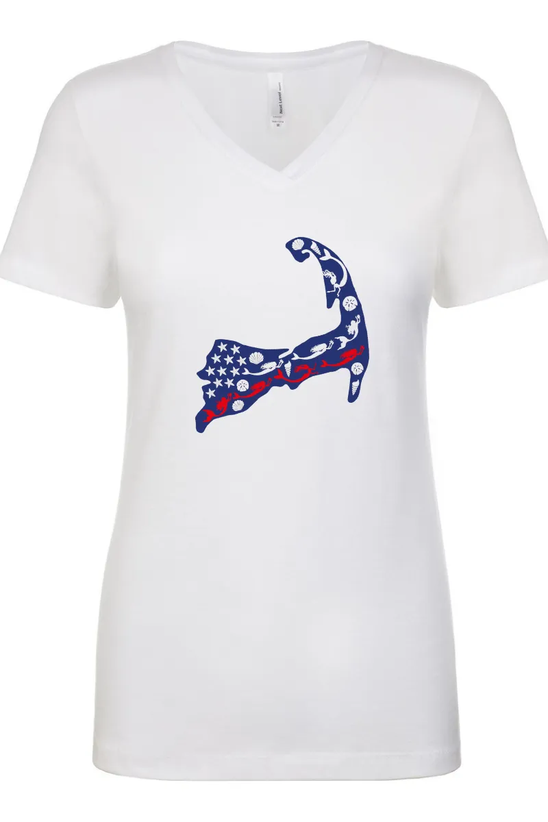 Patriotic Cape Mermaid Tee