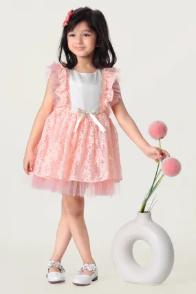 Peach Blossom Frock