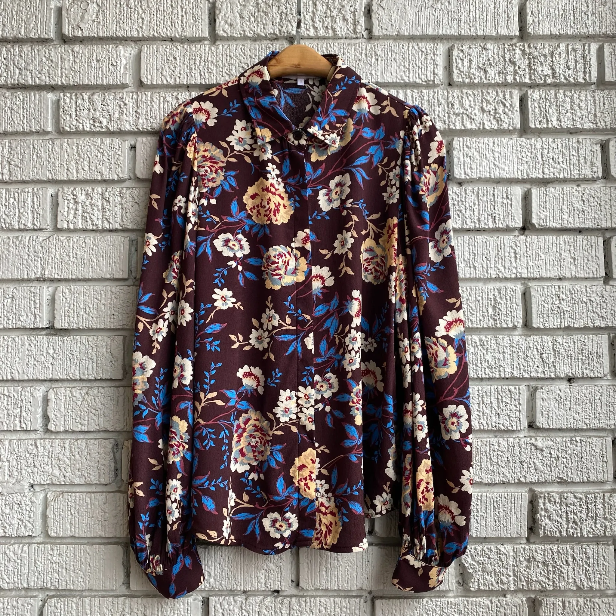 WISTERIA Print Shirt